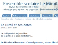 Site EAF, phm-lettres.fr